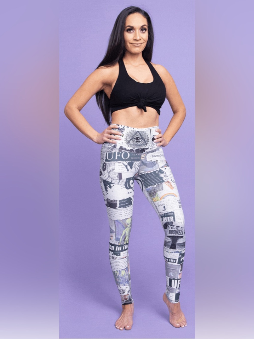 NWT/NIB Niyama Sol Close Encounters Barefoot Legging